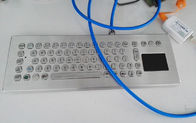 Клавиатура настольного тарифа металла ИП65 водоустойчивая с фронтом сенсорной панели 395кс135 мм - панелью