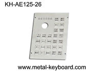 26 ключей подгоняли клавиатуру металла плана промышленную с функциональными клавишами