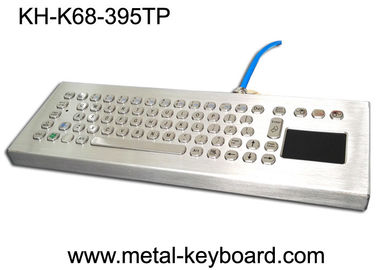 Клавиатура настольного компьютера нержавеющей стали промышленная механически с Touchpad изрезанный